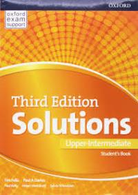 Solutions 3ED UPPER-INTERMEDIATE Students Book